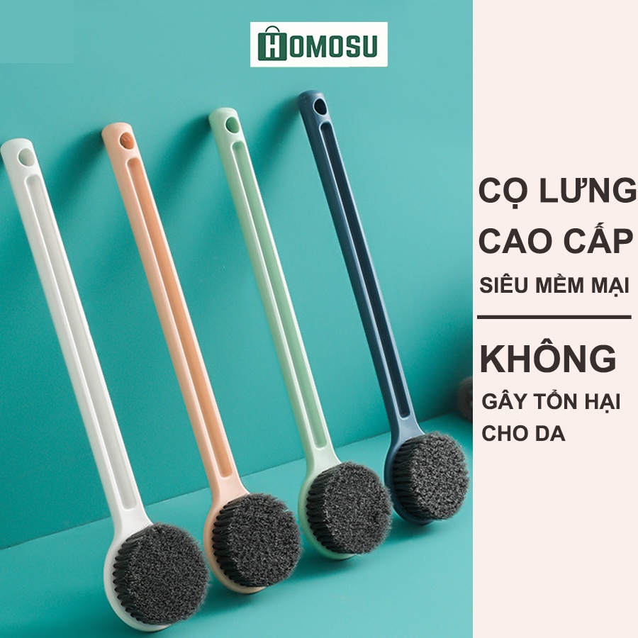 Cây Chổi Cọ Lưng Sợi Cotton GT2 Siêu Mềm Trị Mụn Lưng, Tẩy Tế Bào Da Công Nghệ Nhật Bản E007