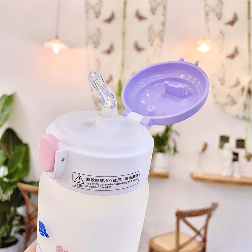 Bình Đựng Nước Ép / Sữa / Dâu Tây 480ml Chống Rò Rỉ Tiện Dụng
