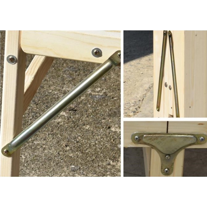 Giường Gỗ Thông- Giường Gấp Gỗ Thông - Gỗ Thông Tự Nhiên | BigBuy360 - bigbuy360.vn