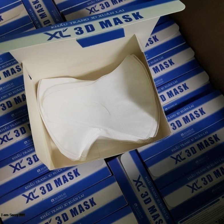 Hộp 50 chiếc Khẩu Trang 3D Mask XL Xuân Lai