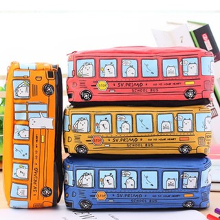 Túi đựng bút hình ô tô bus