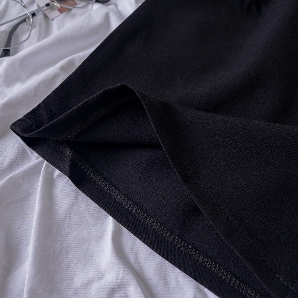 LEEVA - Quần short kèm belt/ Short tây nữ cạp cao ống suông + Tặng kèm thắt lưng S011