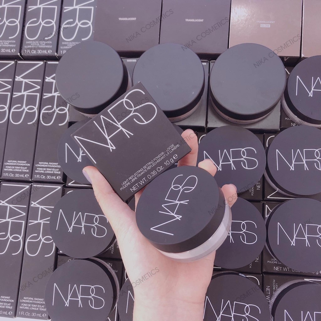 Phủ bột N.a.r.s Light Reflecting Setting Powder Loose - Translucent Crystal