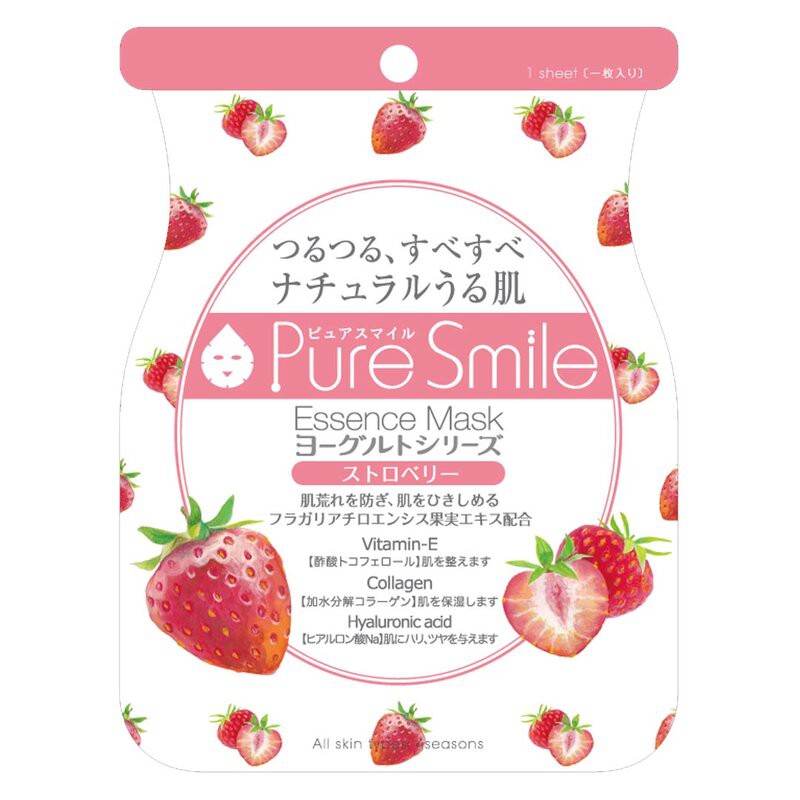 Mặt Nạ Dưỡng Da Pure Smile Chiết Xuất Trái Cây Essence Mask Yogurt Series - Mix Fruit 23ml