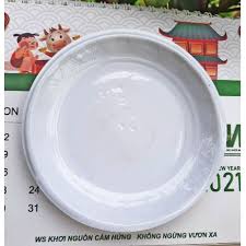 Đĩa nhựa ăn bánh sinh nhật- đựng bánh kem- đĩa nhựa ăn bánh kem