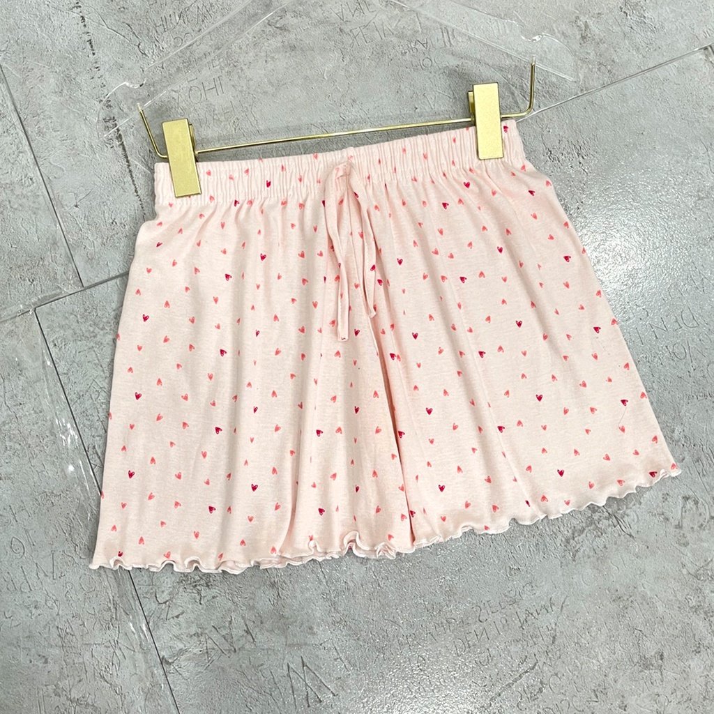 Quần đùi nữ mặc nhà hình xinh xắn tôn dáng short vải cotton ngắn