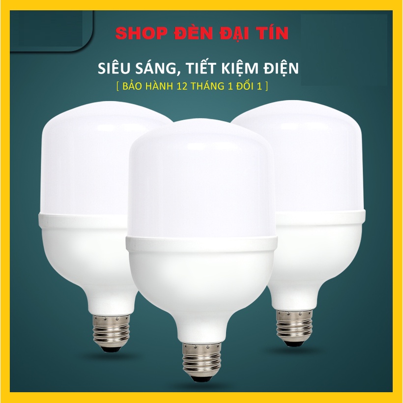 Bóng Đèn Led Trụ Siêu Sáng Công Suất 5W 10W 20W 30W 40W 50W
