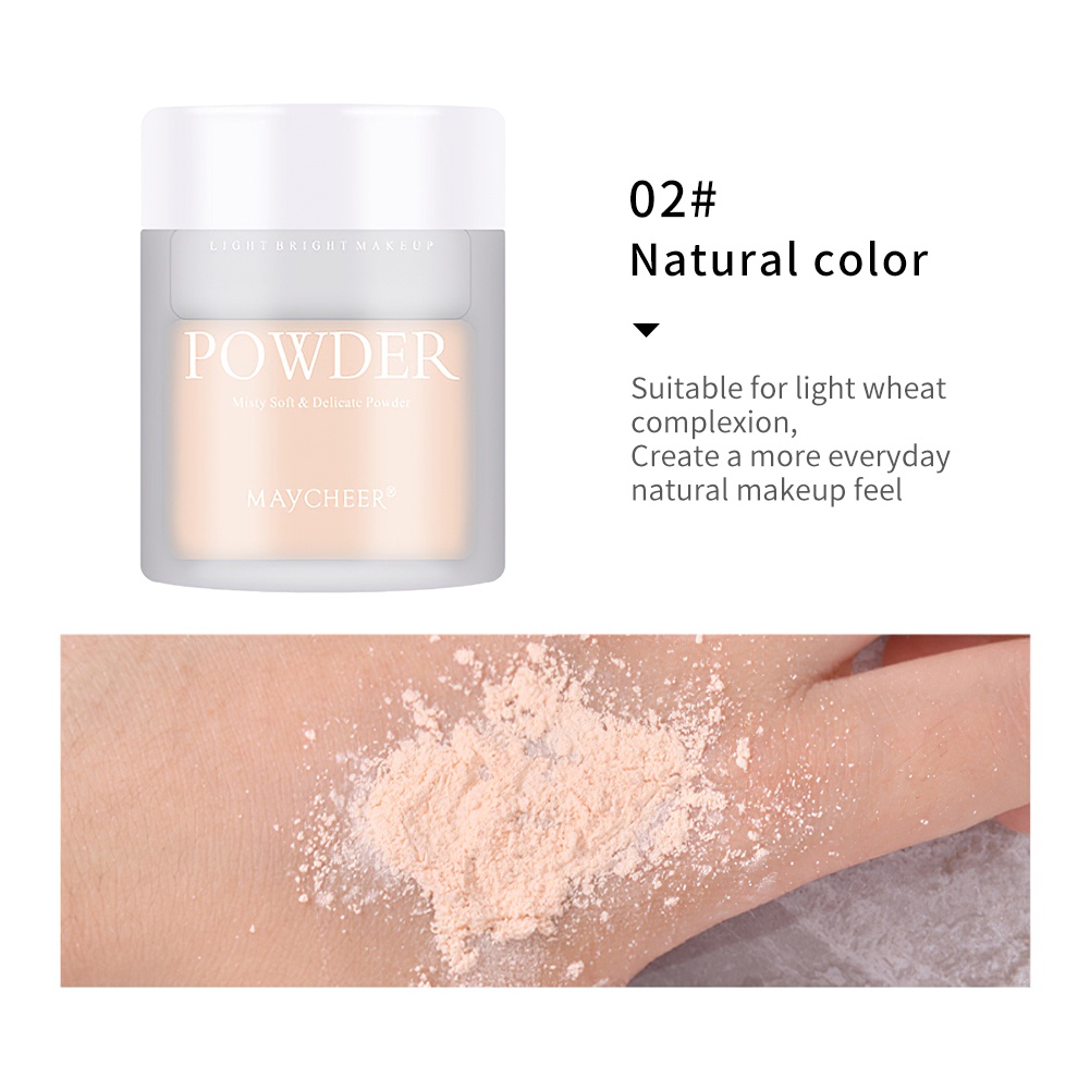 Gecomo (Hàng Mới Về) Phấn Phủ Dạng Bột Mật Ong Mềm Mịn Lâu Trôi Kiềm Dầu Trang Điểm Tự Nhiên | BigBuy360 - bigbuy360.vn