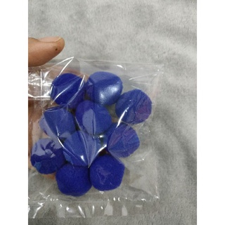 bom bom 2,5 cm ( pom pom )bông len mịn