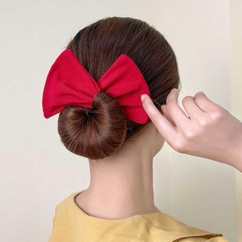 Kẹp tóc hình nơ thời trang Hàn Quốc dành cho nữ 2021