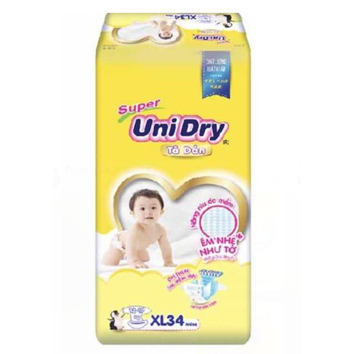 Bịch Tã Dán Unidry S46/M42/L38/XL34