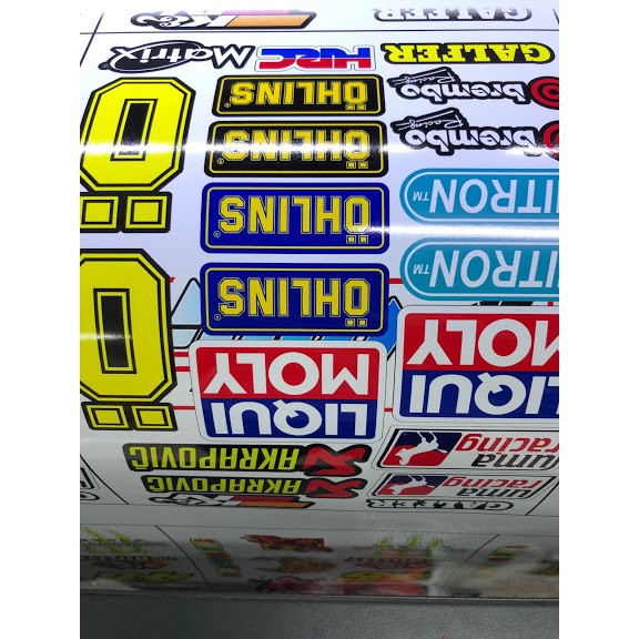 Miếng Dán Xe Máy, Ô Tô, Mũ Bảo Hiểm Siêu Chất Siêu Ngầu - Tem Dán Cute