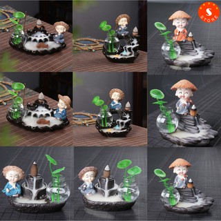 Thác khói trầm hương - Tặng Kèm 20 nụ Trầm tự nhiên (full bộ như hình)