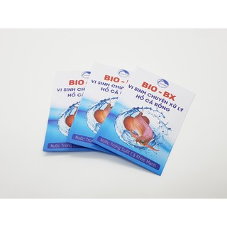 COMBO 03 GÓI VI SINH LÀM SẠCH TRONG NƯỚC HỒ CÁ BIO-BX