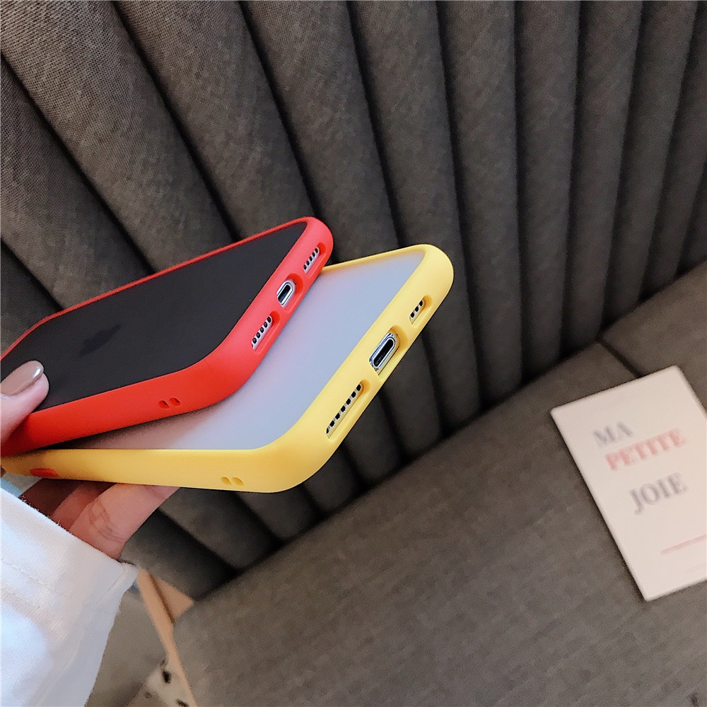 Ốp Điện Thoại Cứng Trong Suốt Mặt Nhám Dành Cho Realme 9 Pro C35 9i 8 Pro OPPO A96 5G A95 4G Reno 7Z 6 5 4