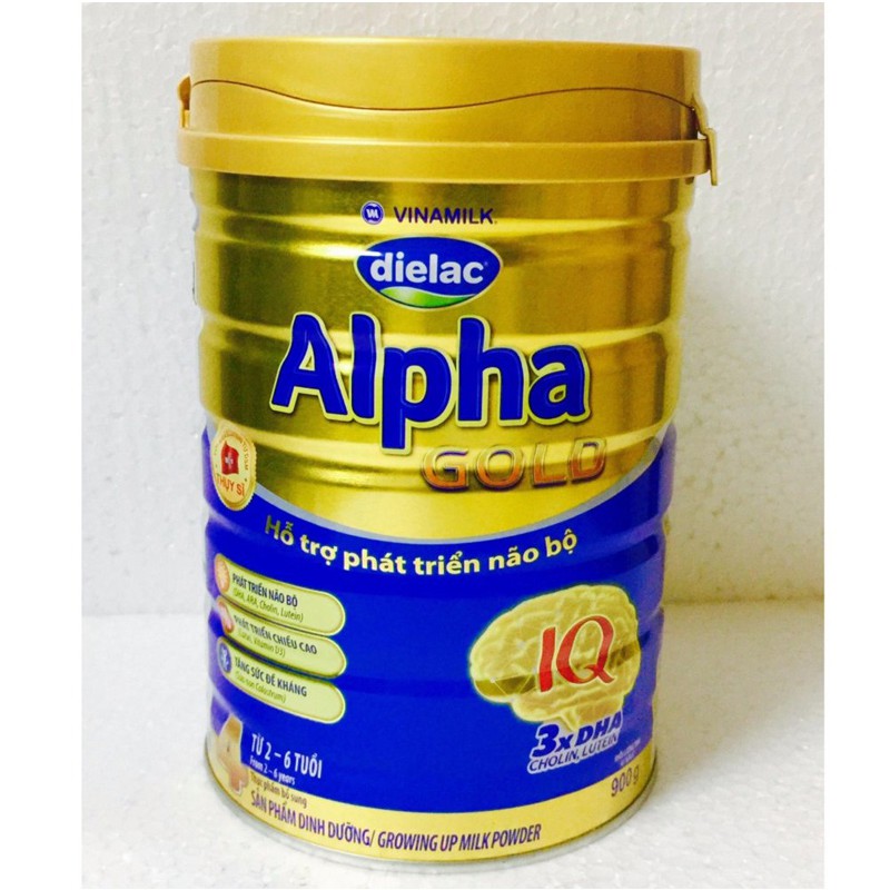 Dielac Alpha Gold Step 4 900g (2 - 6 tuổi).