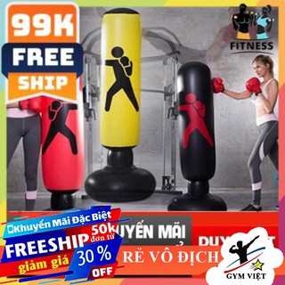Bao đấm bốc bơm hơi 2021⚡giá rẻ⚡ Trụ đấm bốc tự cân bằng 3.0