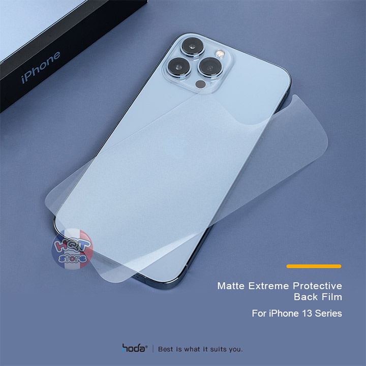 Dán nhám mặt lưng PPF HODA Extreme Matte cho IP 13 Pro Max / 13 Pro chống vân tay