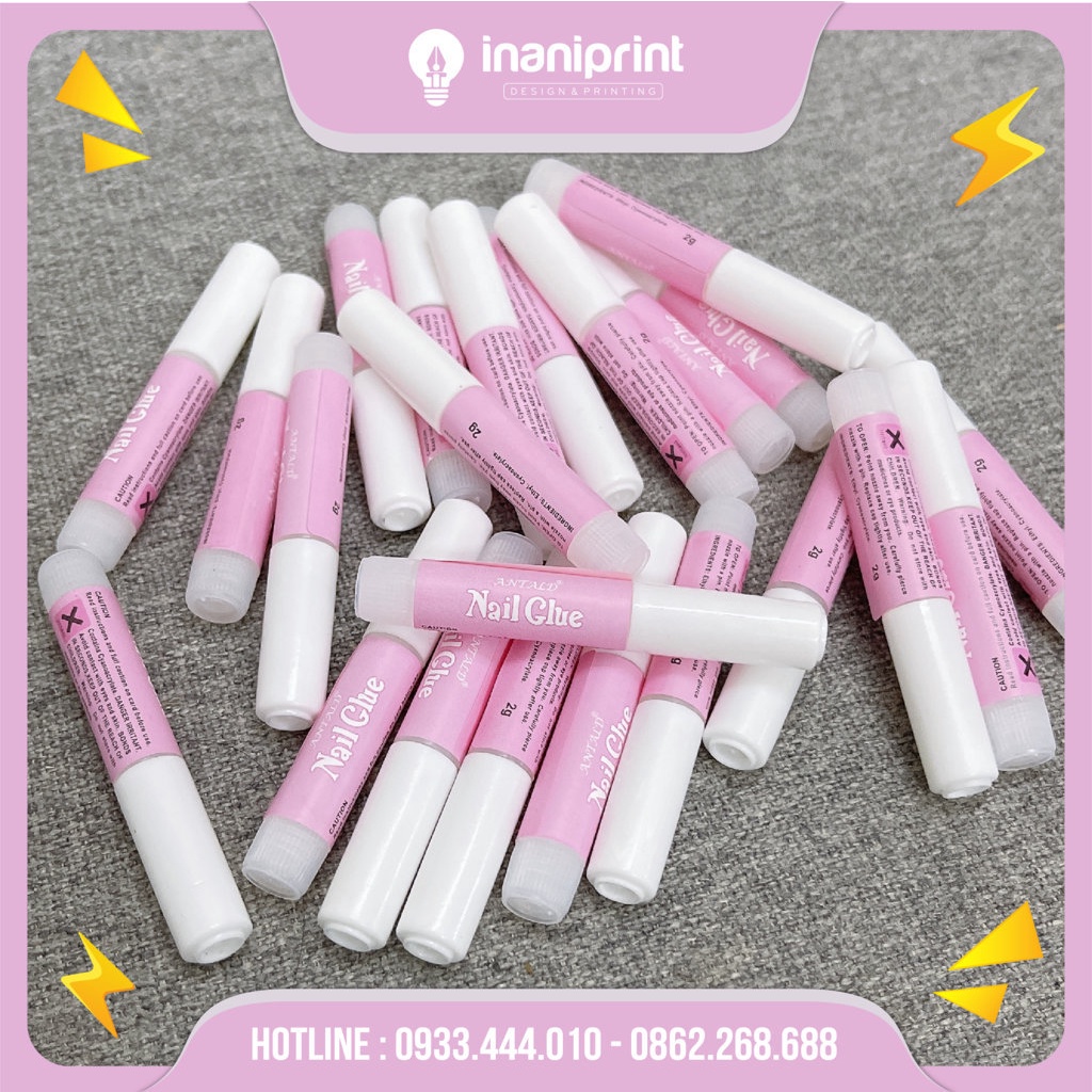Keo dán móng tay giả, keo mini 2g dán nailbox giá rẻ