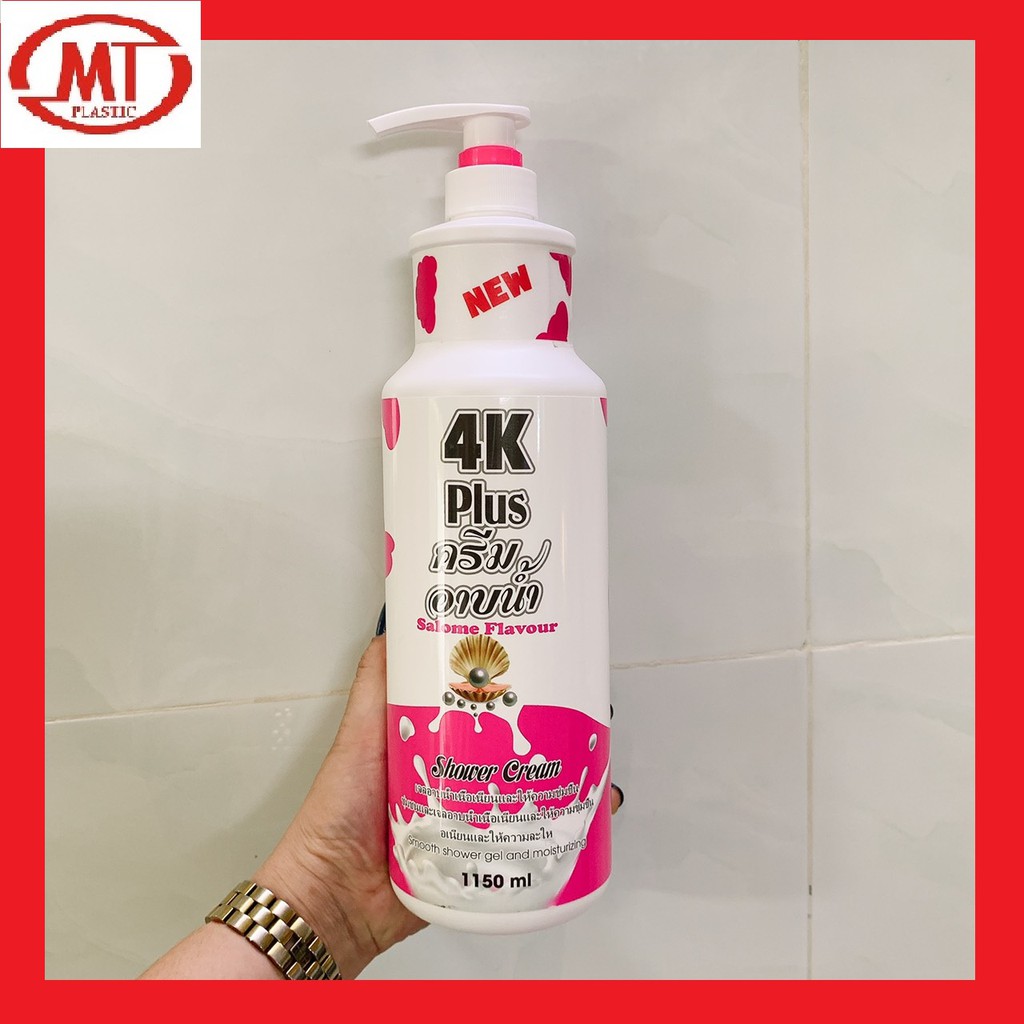 [chính hãng giá sỉ ] Sữa tắm 4K Plus Salome Flavour sữa bò, sáng mịn da cấp ẩm Thái Lan chai chà bá 1150ml | BigBuy360 - bigbuy360.vn