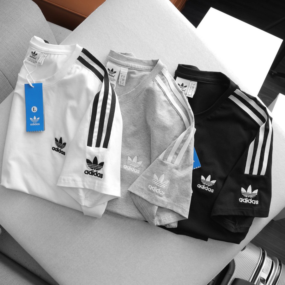 Bộ Quần Áo Thể Thao Nam Thun Cao Cấp, Bộ Adidas Nam Mùa Hè Cộc Tay Thun Lạnh Năng Động Co Dãn 4 Chiều - VIESTA STORE