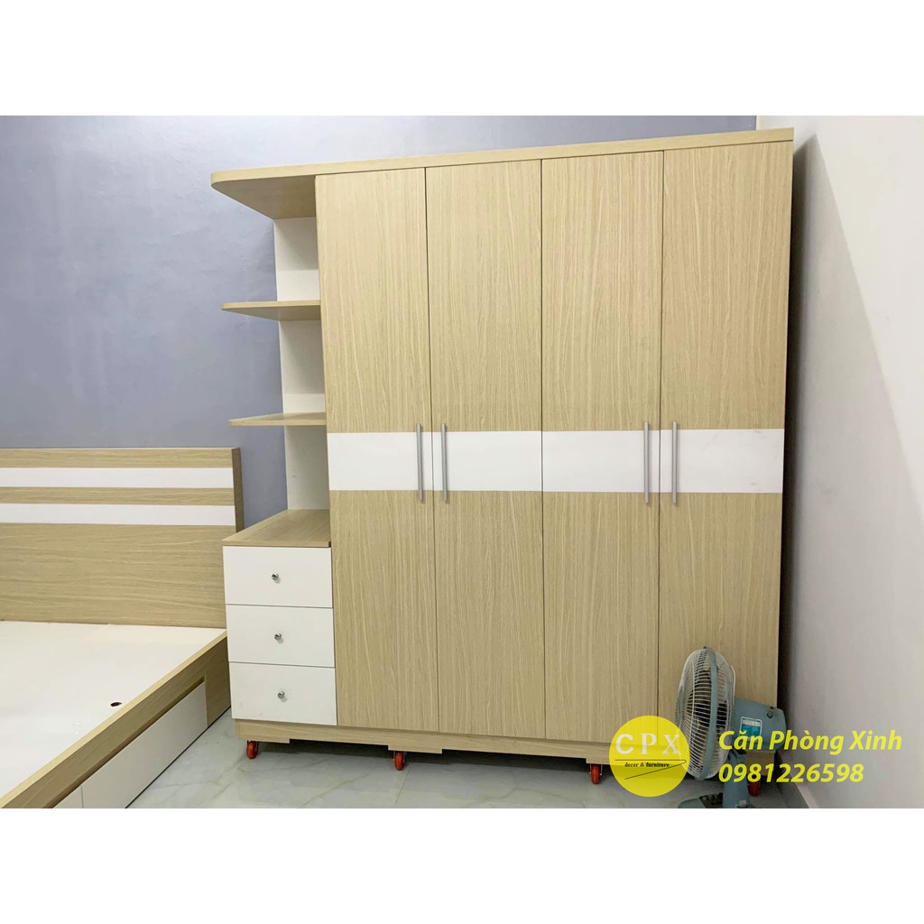 Tủ áo có kệ hộc hiện đại CPX-T14 | BigBuy360 - bigbuy360.vn