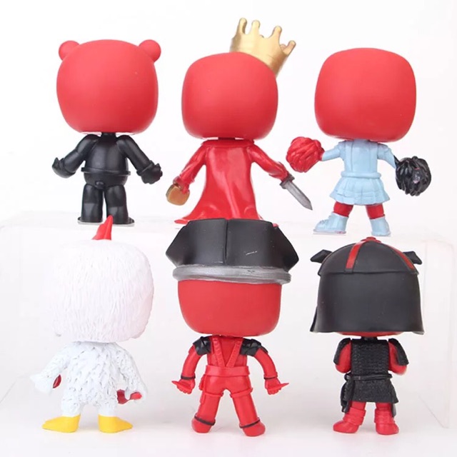 Set 6 Kiểu Mô Hình Deadpool phiên bản Pop!