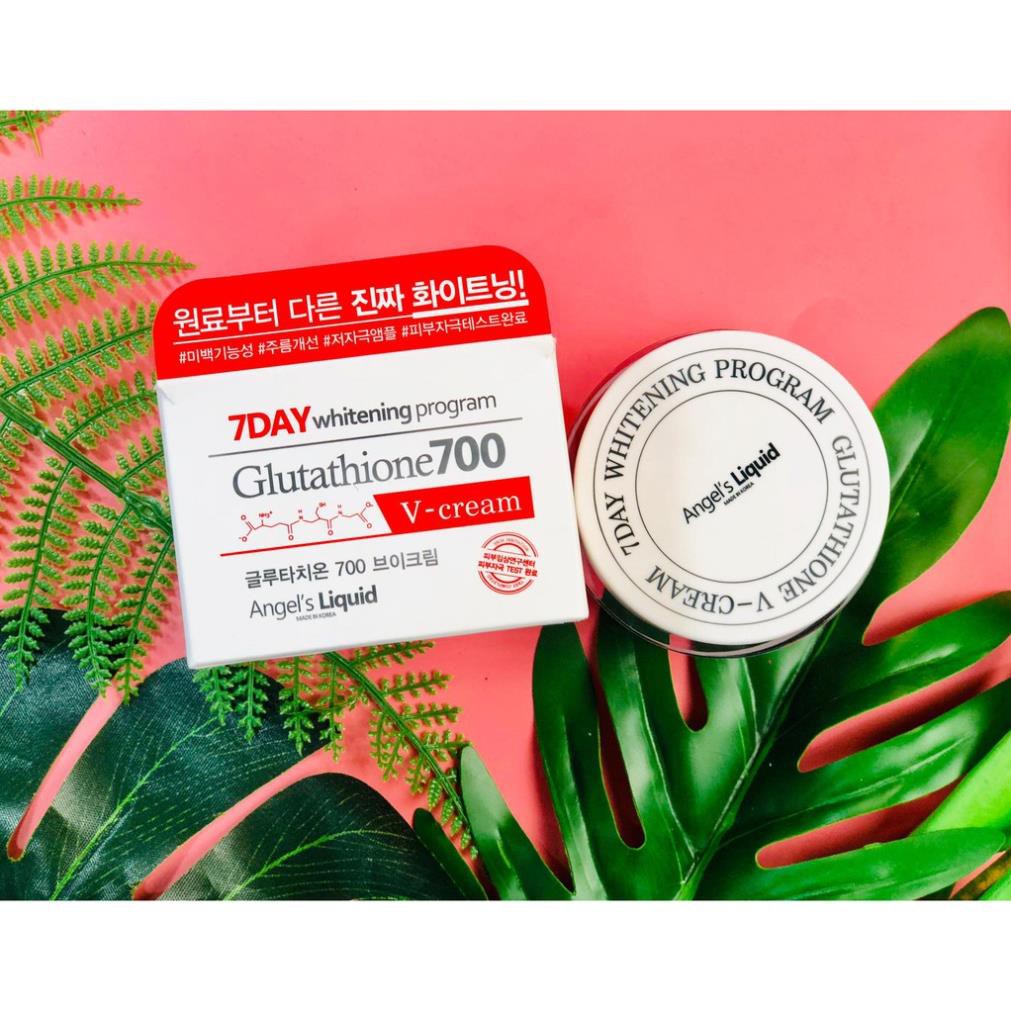 Kem Dưỡng Trắng Da 7 Day Whitening Program Glutathione 700 V-Cream