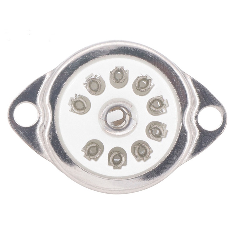 Set 10 Khung Gầm Ống Chân Không B9A 9Pin Cho ECC81 ECC82 ECC83 EL84 6922