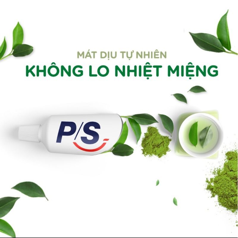 Kem đánh răng P/S bảo vệ trà xanh 190g