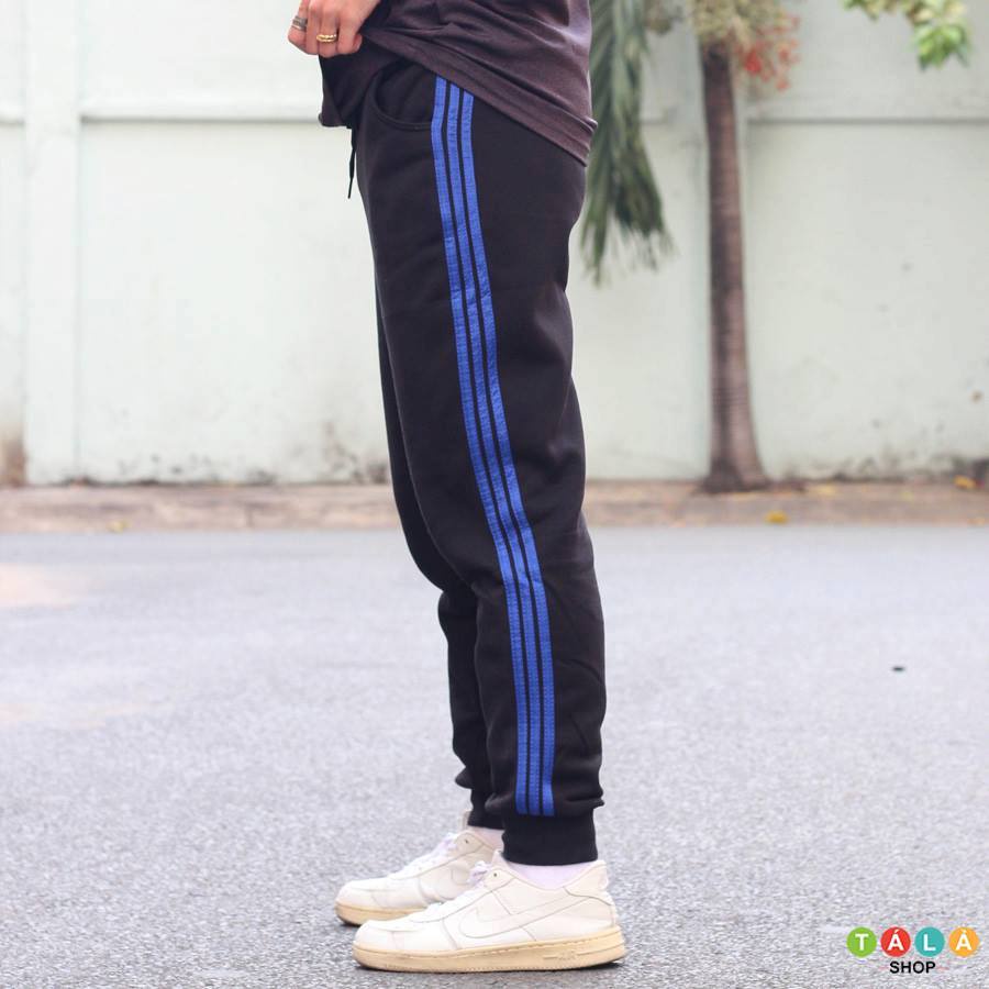 QUẦN 3 SỌC XANH UNISEX (May độc quyền)