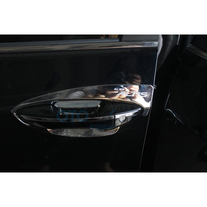 Ốp Tay Và Hõm Cửa Xe Toyota Altis 2014 đến 2020 Mạ Crom Cao Cấp chống trầy xước làm đẹp xe