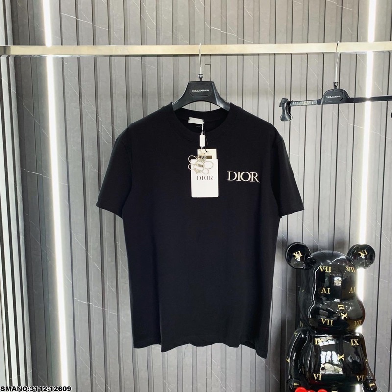 ⚜️HÀNG S.C🌹áo thun nam thêu Dl0R đơn giản t@g chuẩn___3112