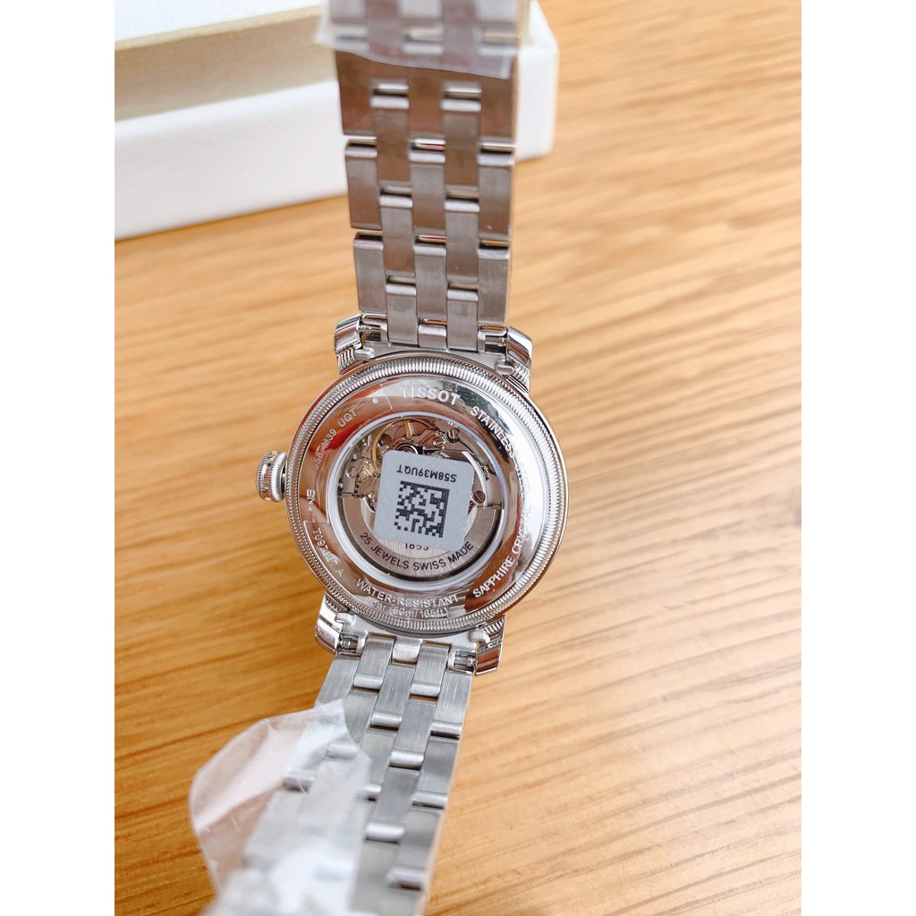 Đồng hồ nữ chính hãng Tissot Automatic T097.007.11.053.00 - Máy cơ tự động - Kính Sapphire