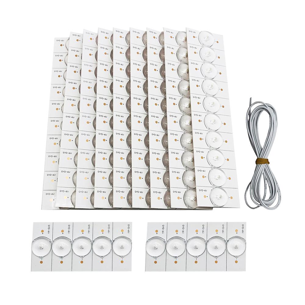 HARRIETT Set 100 Dây Đèn Led 2M Có Đèn Nền 32-65 Led Dùng Để Trang Trí Nội Thất / Tivi