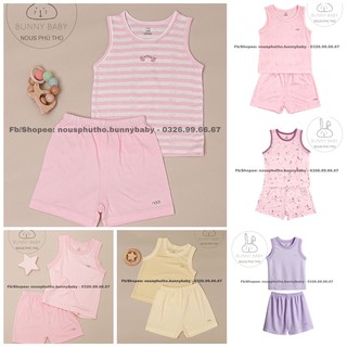 Bộ ba lỗ Nous mẫu mới cho bé gái chất Nu petit và Nu doux