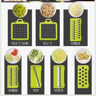 bộ dụng cụ nạo đa năng 9in1