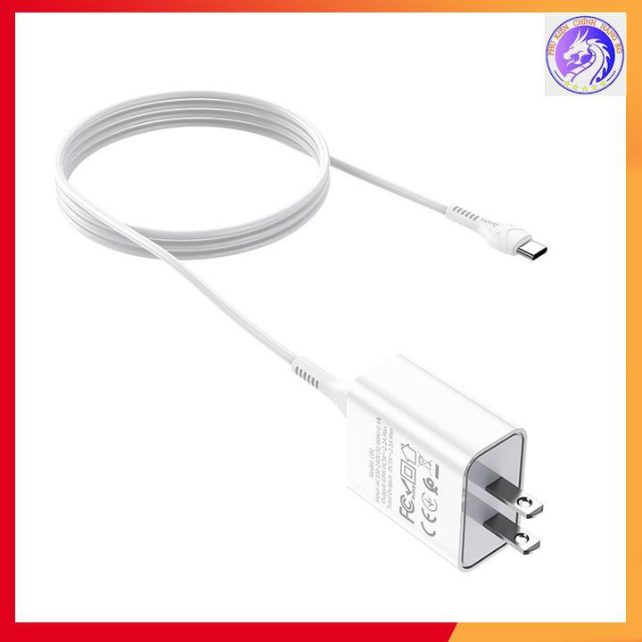 Bộ Sạc 1 Cổng 2.1A Chính Hãng Hoco C81 - Hàng Chính Hãng - Bảo Hành 12 Tháng