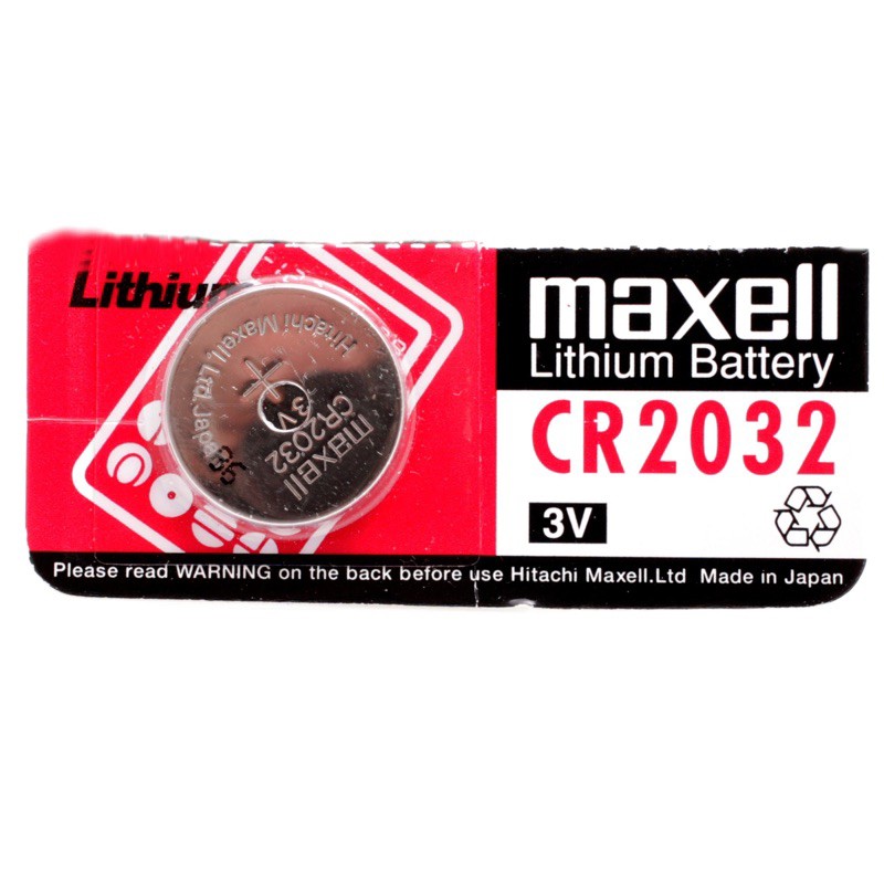 PIN MAXELL LITHIUM BATTERY CR2032 3V