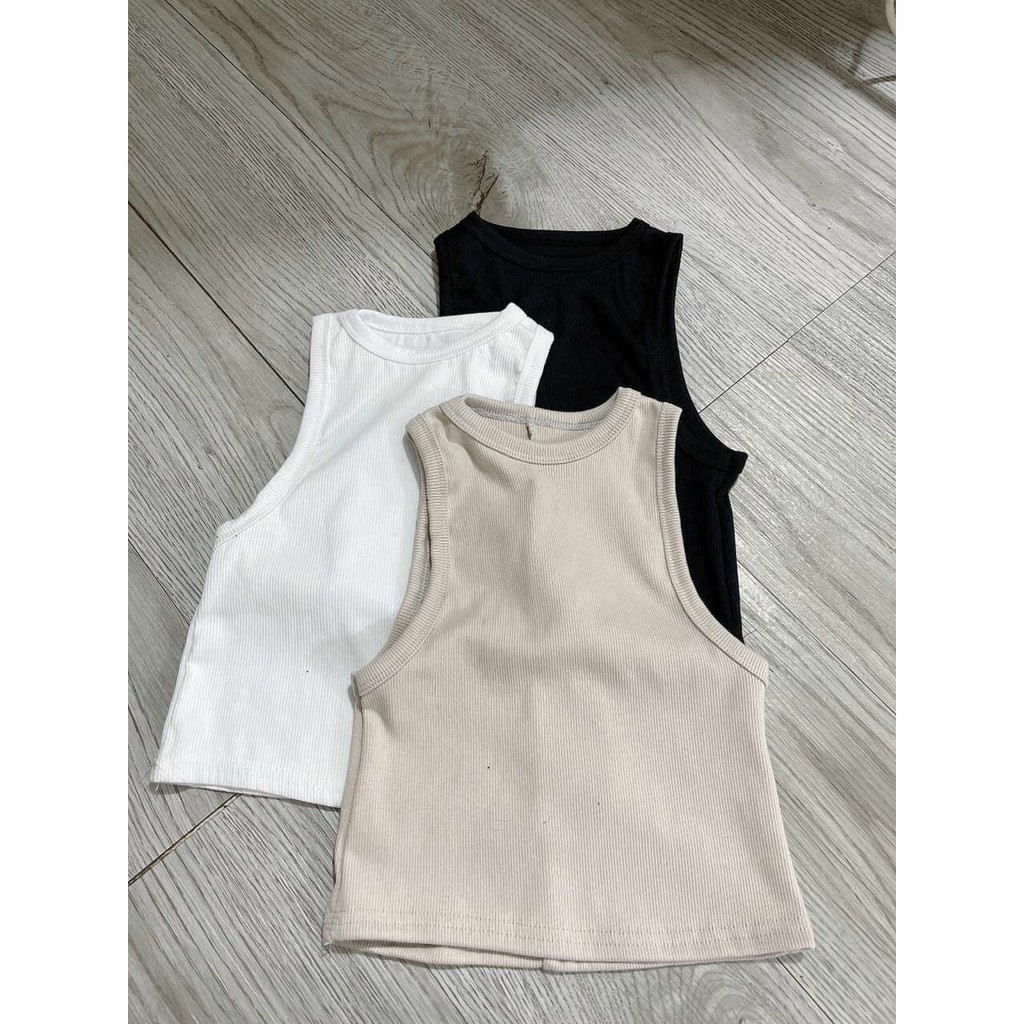 Áo ba lỗ chất thun tăm co giãn