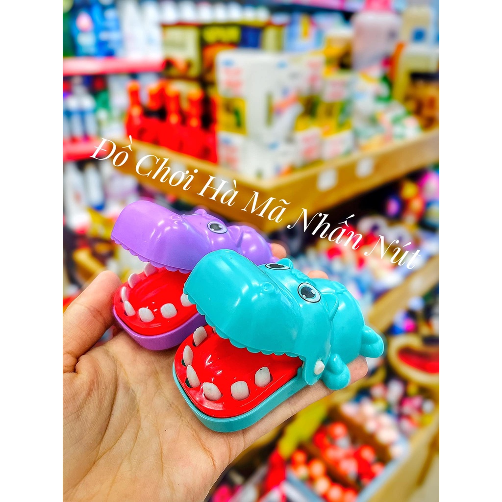 🍀 Đồ Chơi Hà Mã Nhấn Răng 🌵 Chú hà mã tí hon siêu kute