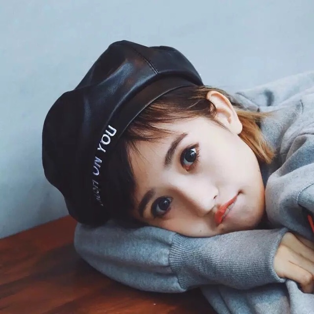 [ SẴN ] MŨ NỒI DA CÁ TÍNH CHỮ CRUSH ON YOU