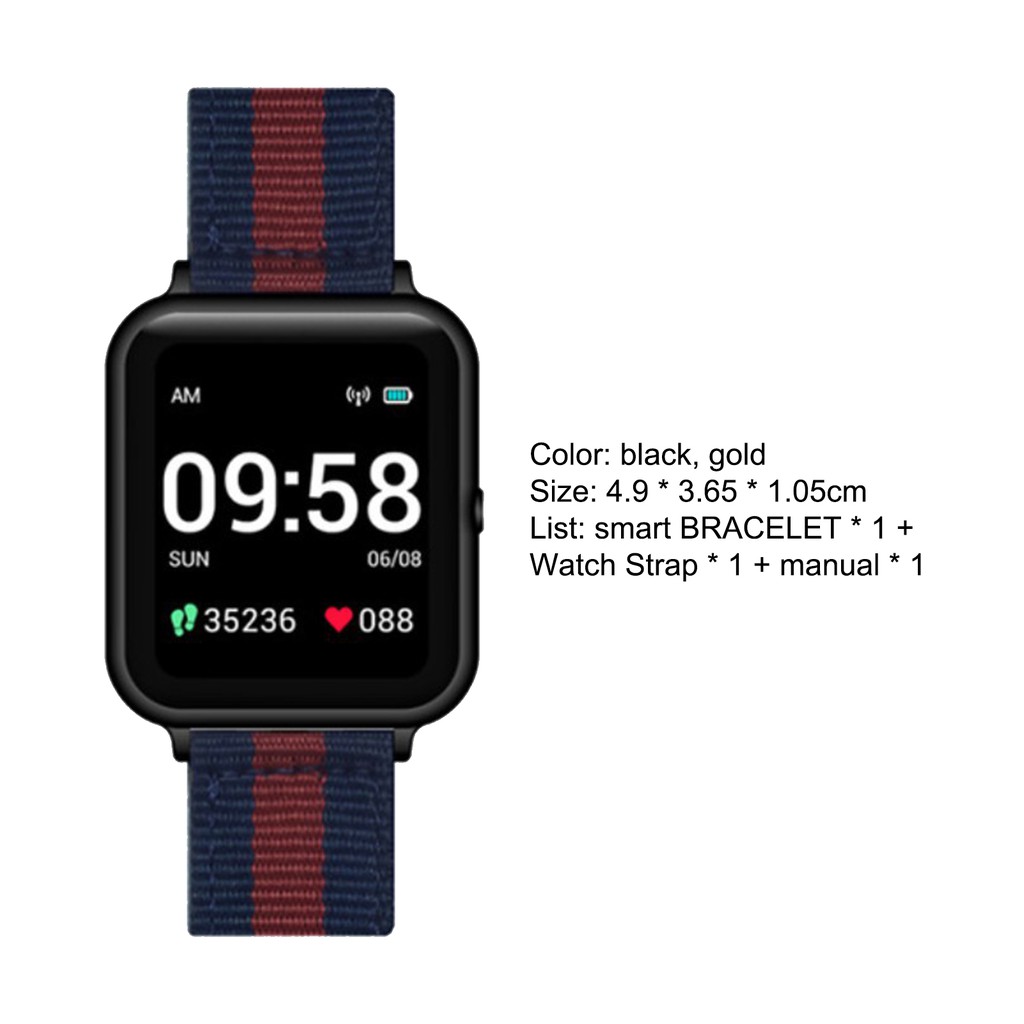 Đồng Hồ Đeo Tay Thông Minh Lenovo S2 1.4 Inch Chống Nước Có Chức Năng Gọi Nhắn Tin Nhắn Cho Android Ios