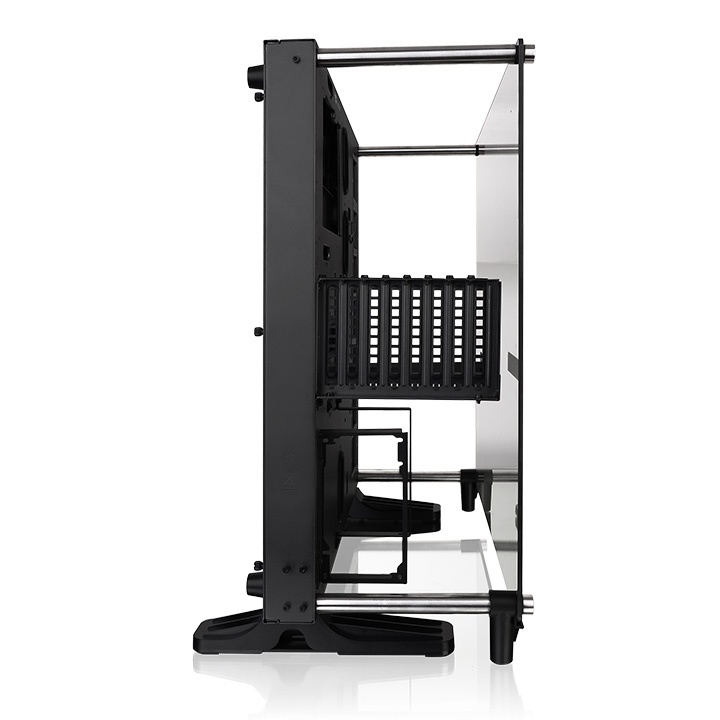 Vỏ case Thermaltake Core P5 V2 TG Black - Hàng chính hãng