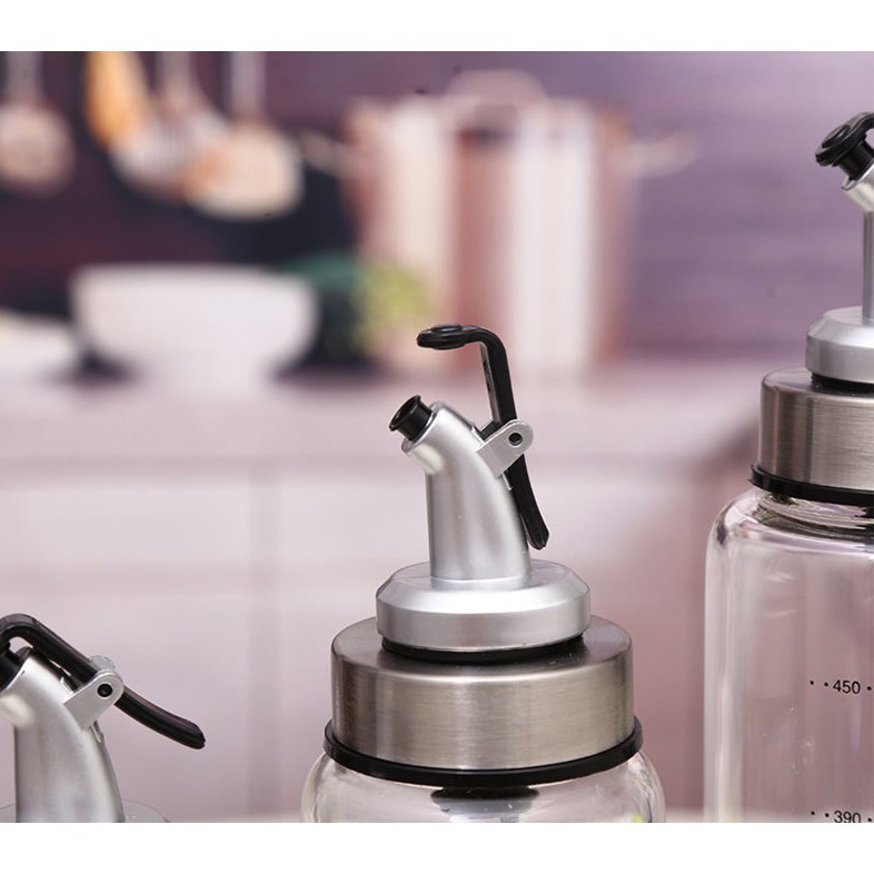 Chai đựng dầu ăn, nước mắm, gia vị trong bếp bằng thủy tinh, dung tích từ 160ML đến 500ML [CÓ SHIPNOW GIAO TRONG NGÀY] | BigBuy360 - bigbuy360.vn