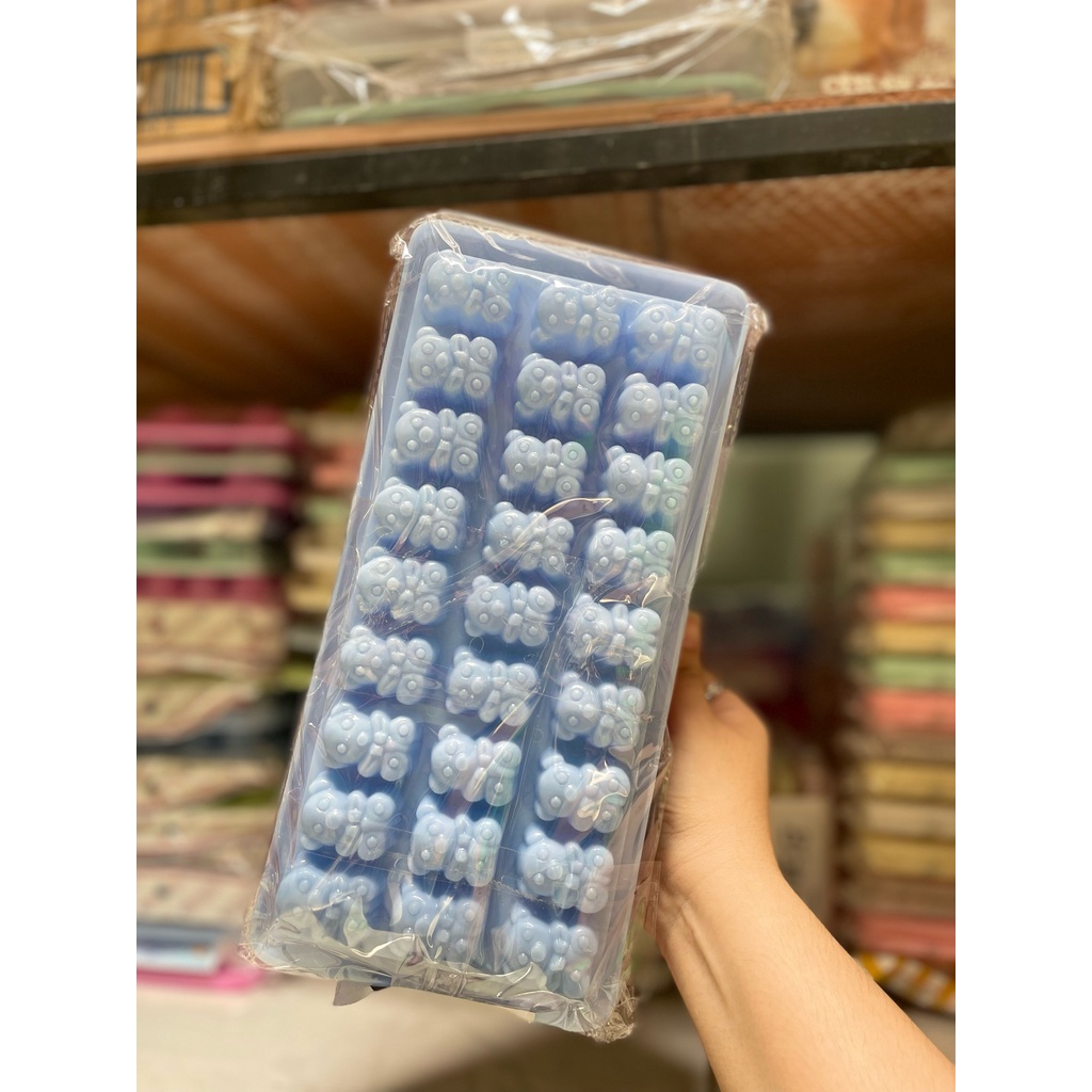 Combo 5 Khuôn Rau Câu 27 Gấu / Khay Đá Gấu Nhỏ / Thạch Gấu