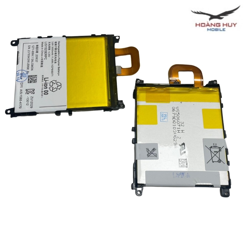 Pin Sony Z1,LIS1525ERPC Dung Lượng 3000mAh Hàng Zin Nhập Khẩu Bảo Hành 6 Tháng 1 Đổi 1