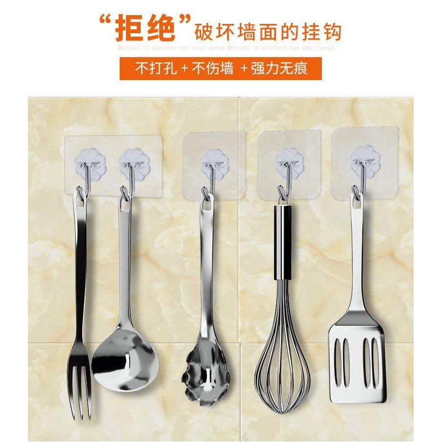 combo 100 chiếc móc dán siêu dính, siêu chắc
