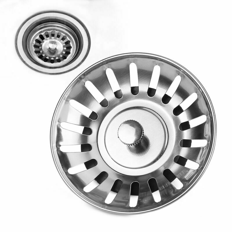 Nắp lọc rác bồn rửa bằng thép không gỉ tùy chọn màu sắc