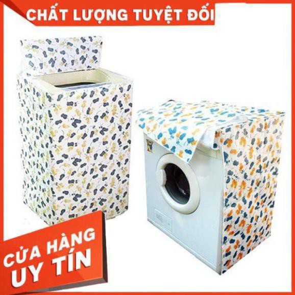 Áo trùm máy giặt vỏ bọc loại cửa trước ngang & trên đứng 7kg 8kg 9kg - vải bao chùm chống bụi ..